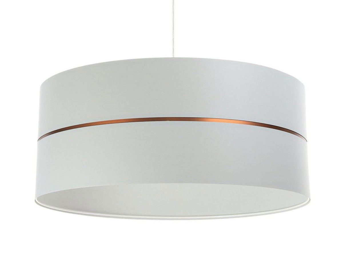 HÄNGELEUCHTE Grau 50/21 cm - Grau/Kupferfarben, Kunststoff (50/0.8/21cm) - ONZENO