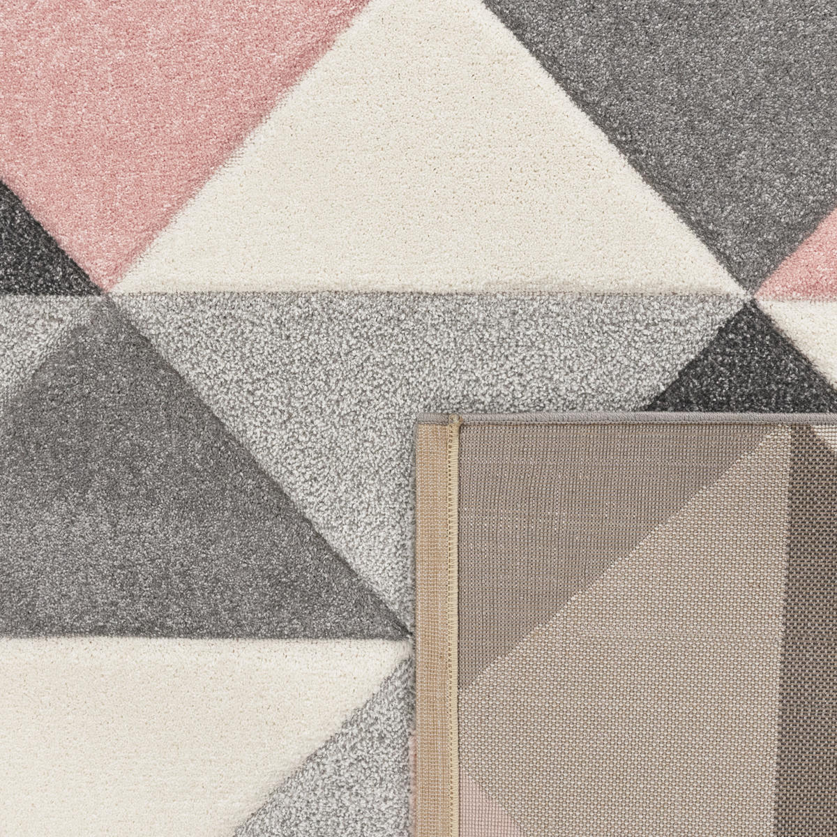 KURZFLORTEPPICH 80/150 cm Lara 276 - Pink, Textil (80/150cm) - Paco Home