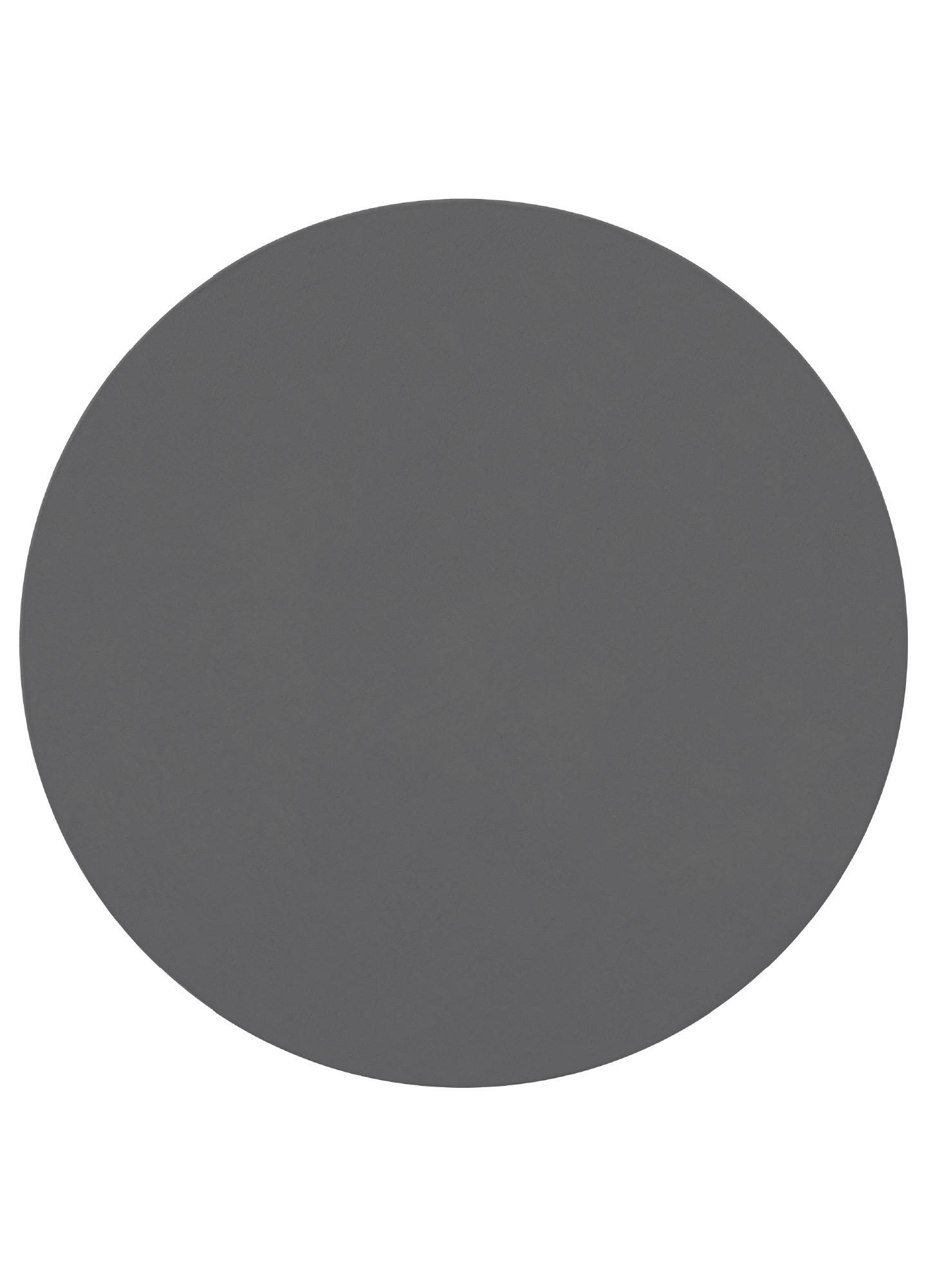 KURZFLORTEPPICH LUMI rund dunkelgrau kuschelweich waschbar 200/200 cm - Dunkelgrau, Textil (200/200cm) - Tapiso