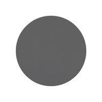 KURZFLORTEPPICH LUMI rund dunkelgrau kuschelweich waschbar 100/100 cm - Dunkelgrau, Textil (100/100cm) - Tapiso