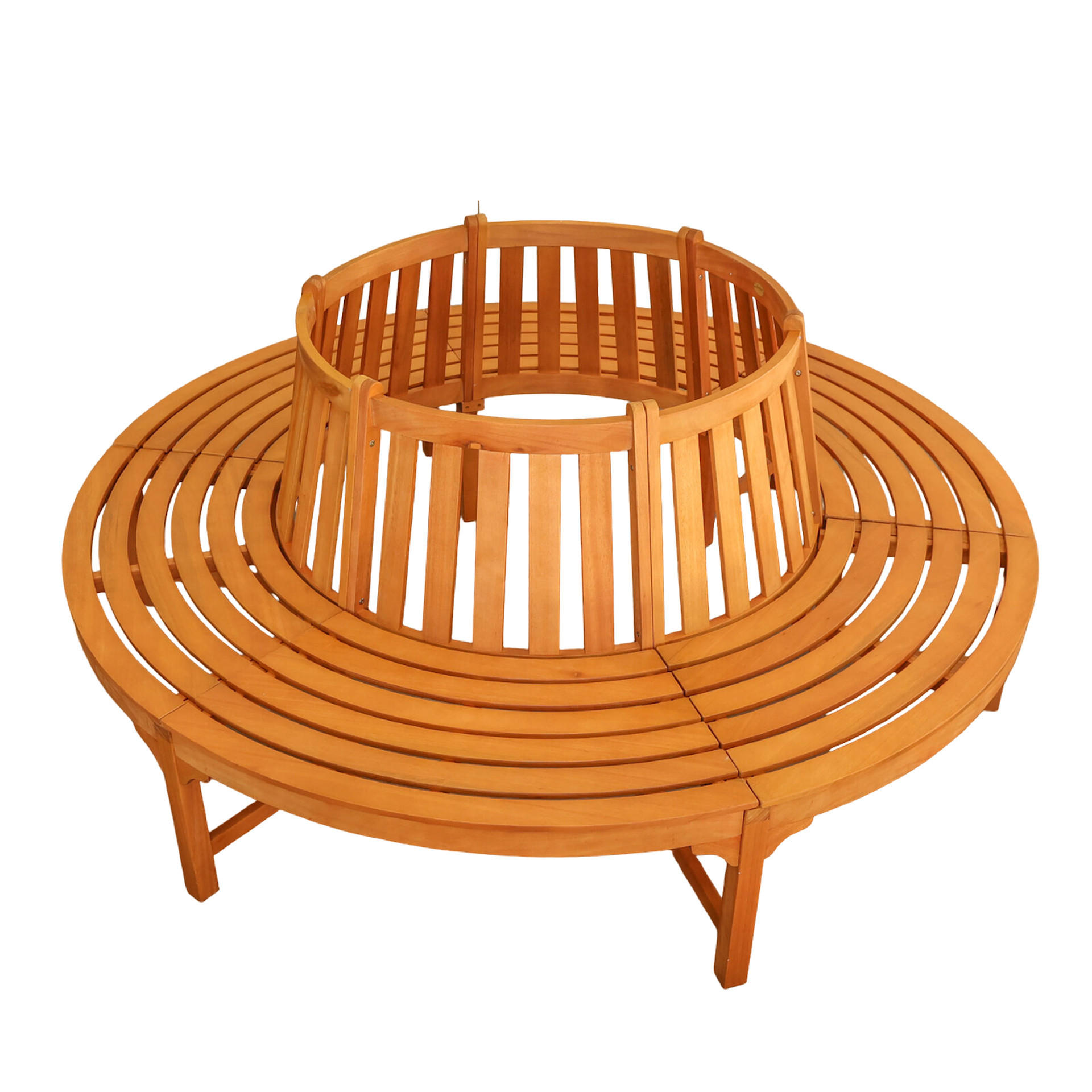 BAUMBANK Kentucky - Braun, Holz (208/91/208cm) - Sedex
