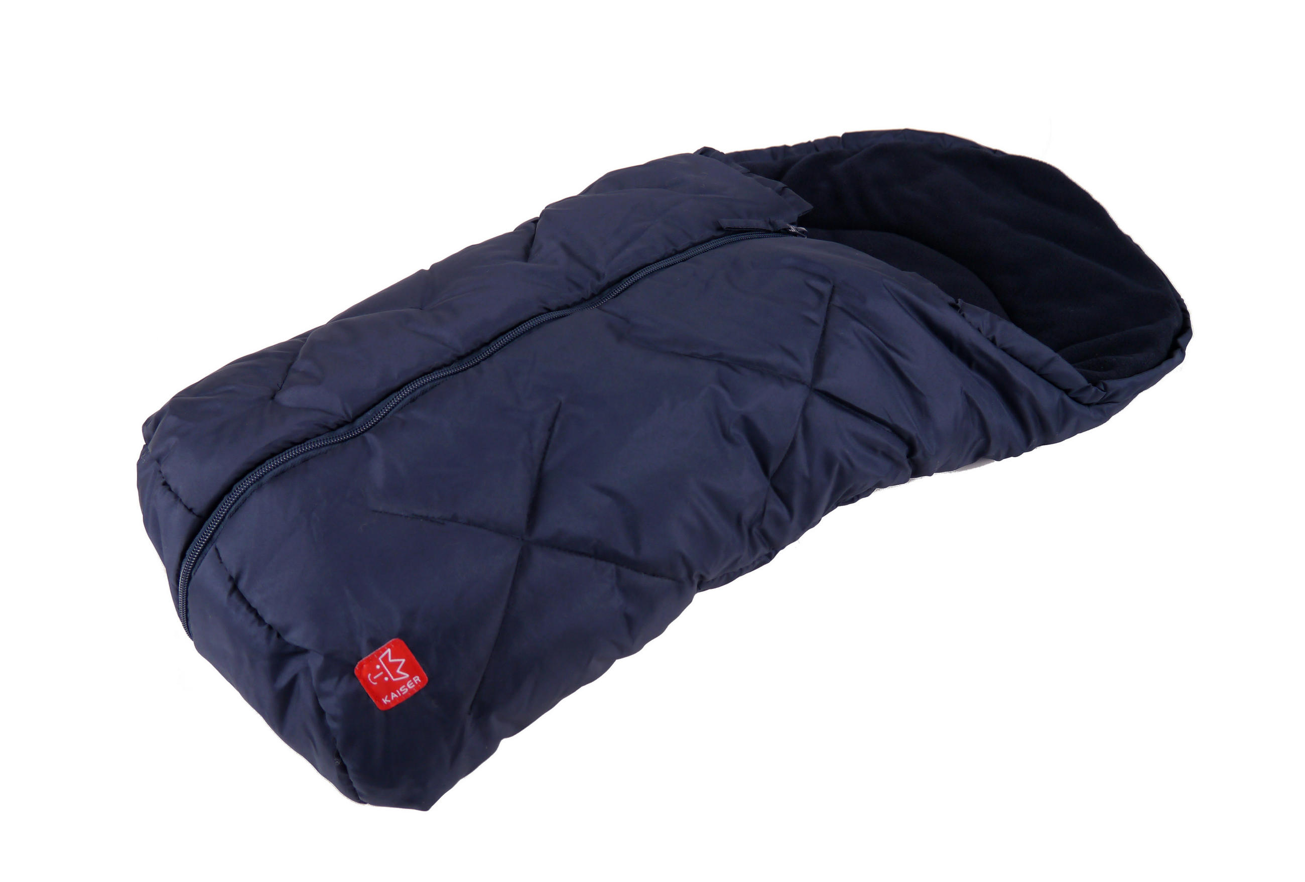 BABYSCHALENFUSSSACK Moo, navy - Dunkelblau, Textil (40/4/80cm) - Kaiserbaby
