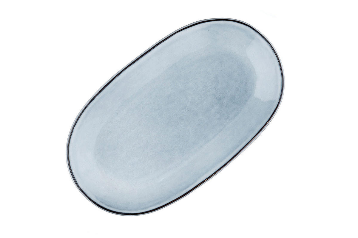 SERVIERPLATTEN Cloud - 3er-Set - Sturmgrau - Grau, Keramik (1/1/1cm) - Björn