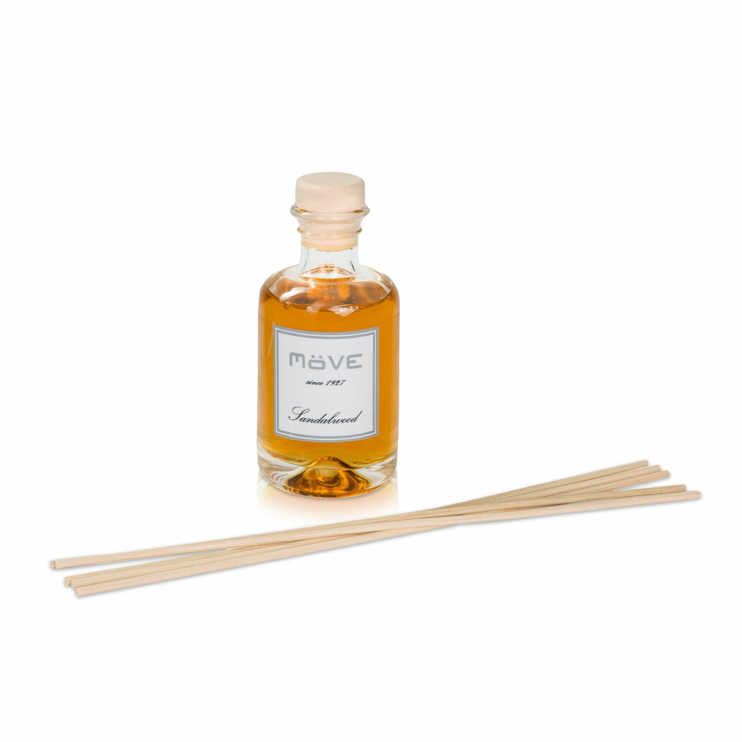 AROMA DIFFUSOR SIGNATURE Sandalwood 100 ml - Braun, Glas (5/11/5cm) - MÖVE