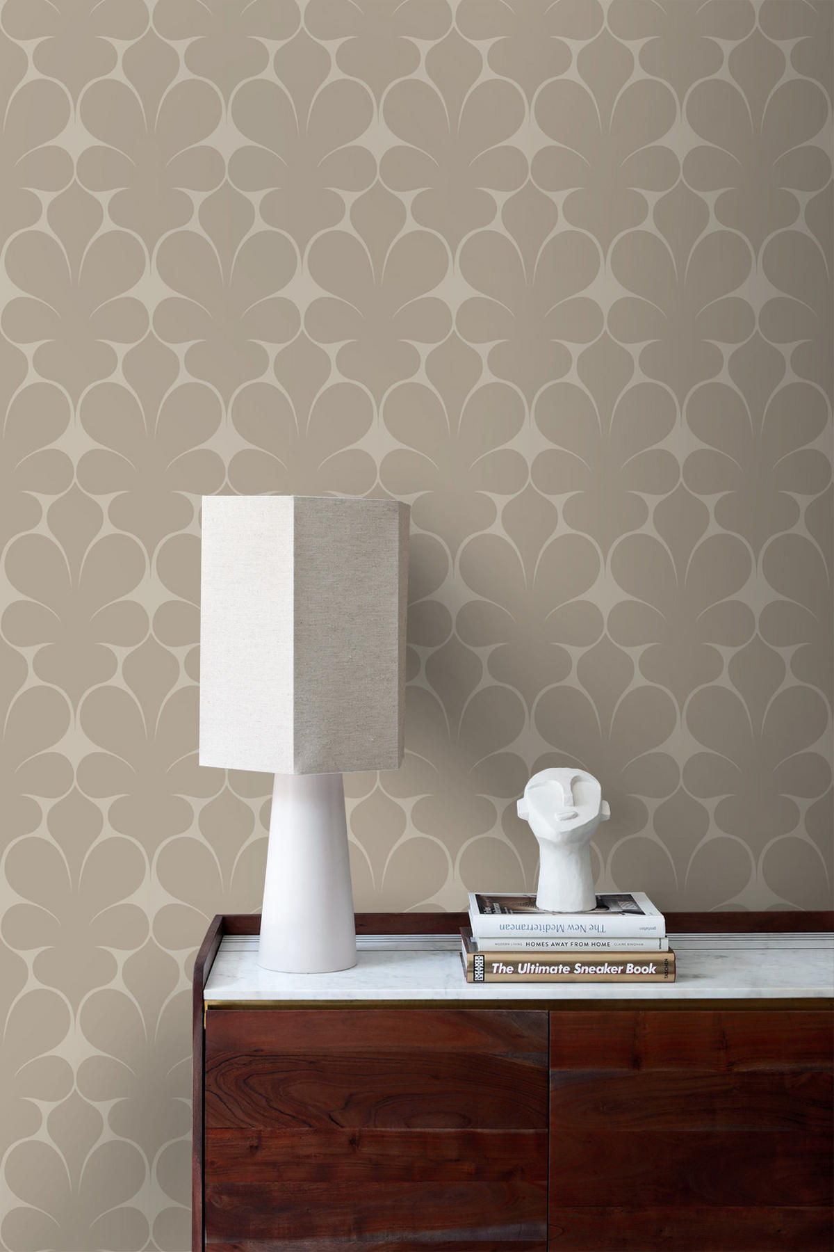 TAPETE Ornamente 50 x 900 cm - Beige, Papier (50/900cm) - Origin Wallcoverings
