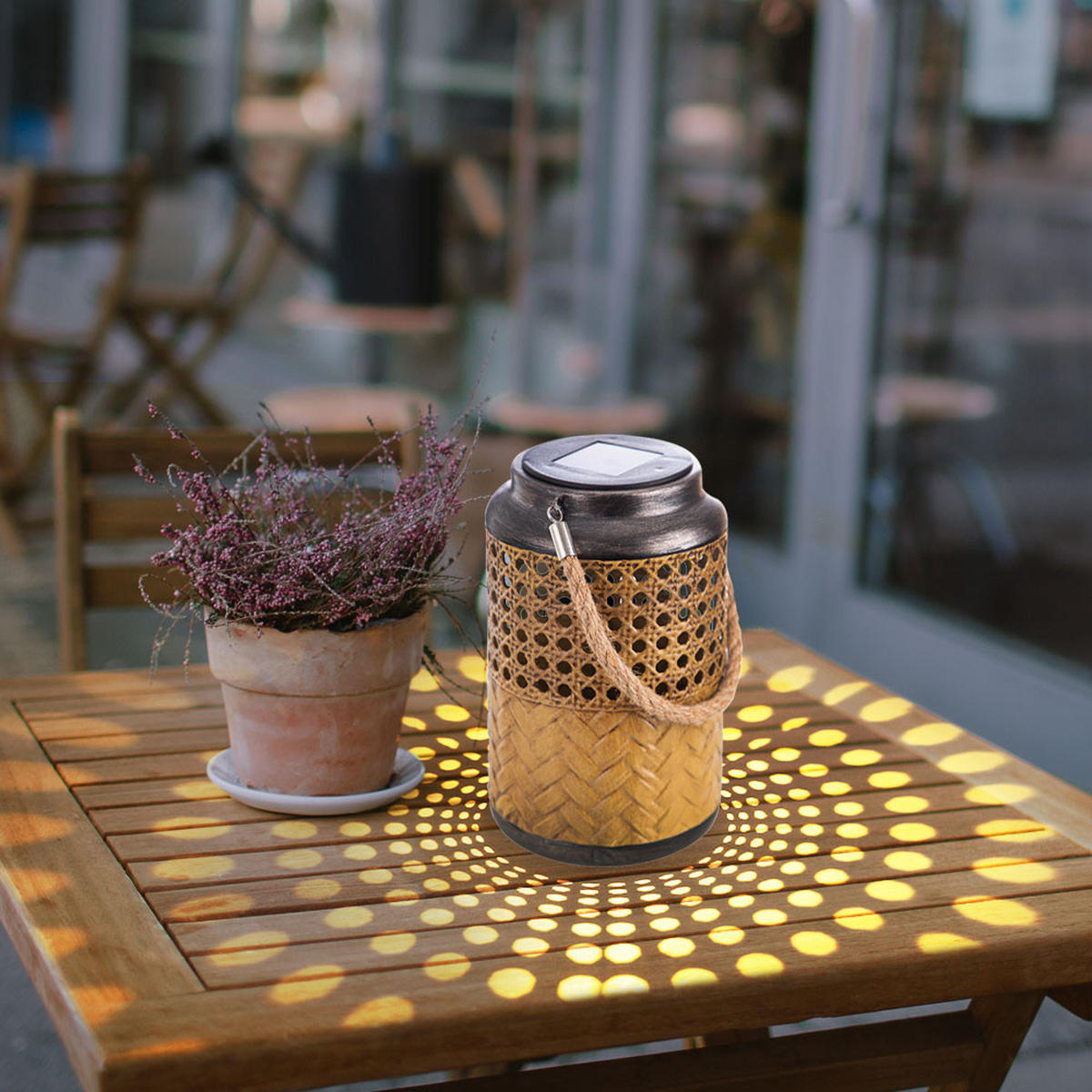 LED AUSSENLEUCHTE Modica Metall Braun - Braun, Metall (12/12/16cm) - Nowa