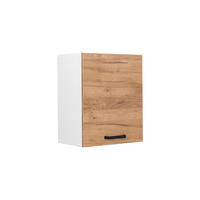 HÄNGESCHRANK R-Line, Goldkraft Eiche/Weiß, 50 cm - Eichefarben/Weiß, Holzwerkstoff (50/60/31cm) - Vicco