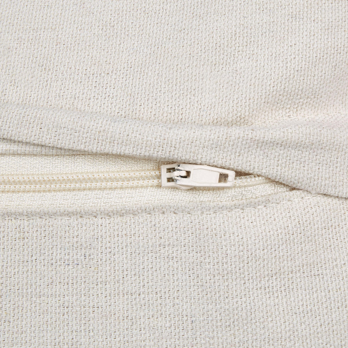 DEKOKISSEN 2er-Set Beige 45/45 cm Coney - Beige, Textil (45/45cm) - Beliani