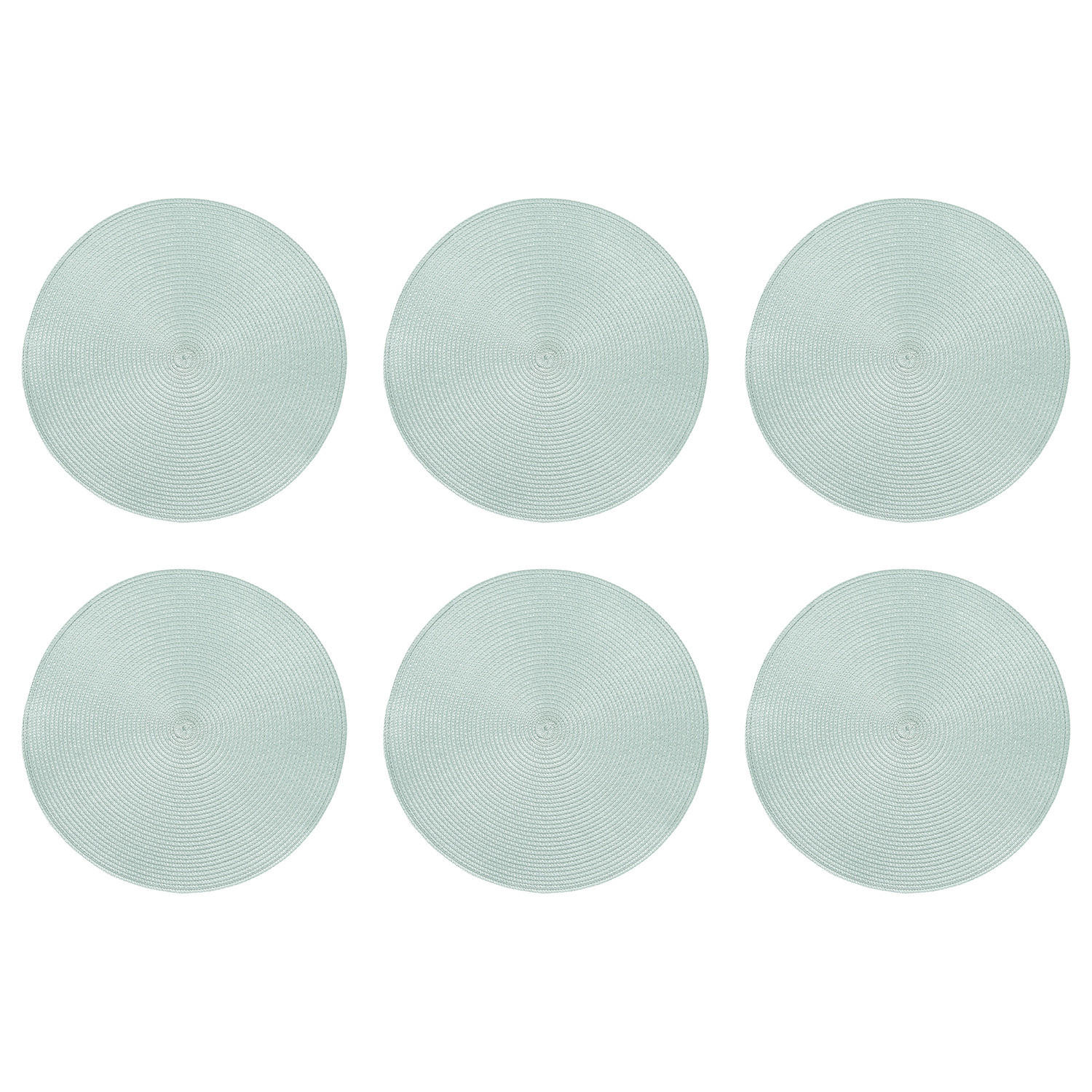 TISCHSET (6er Set) Ambiente - Mintgrün, Kunststoff (38/38cm) - Butlers