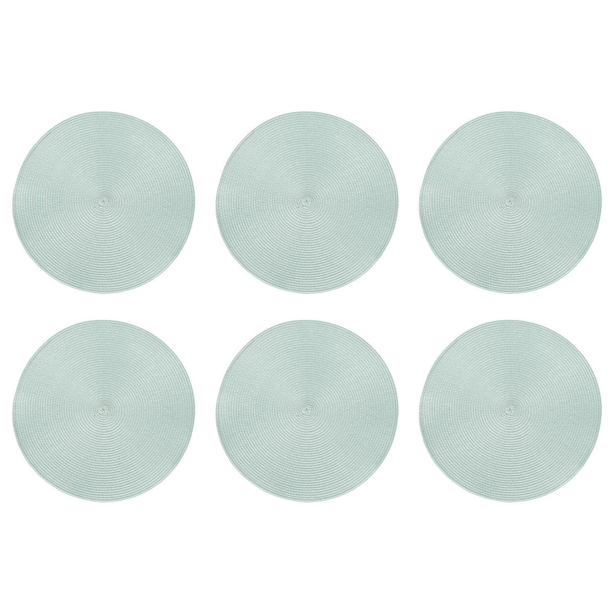 TISCHSET (6er Set) Ambiente - Mintgrün, Kunststoff (38/38cm) - Butlers