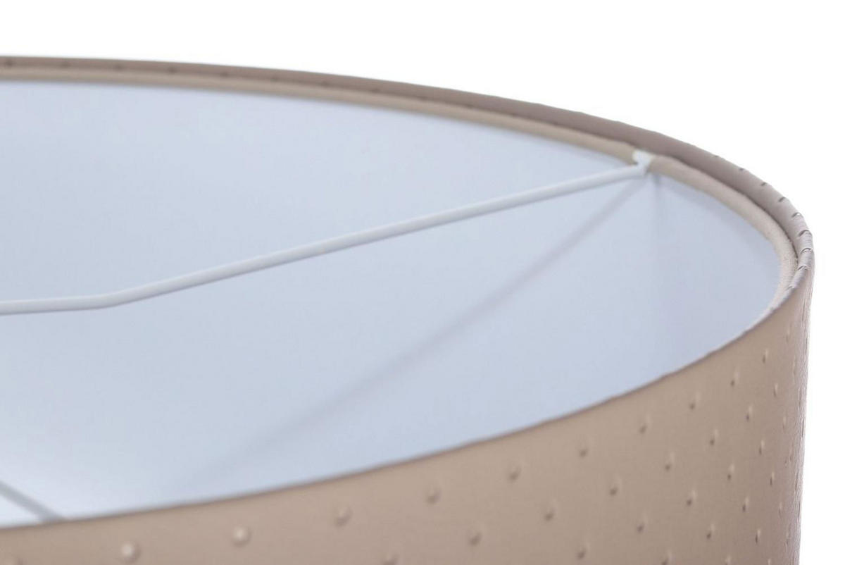 HÄNGELEUCHTE Weiß 60/30 cm - Beige/Weiß, Kunststoff (60/1.1/30cm) - ONZENO