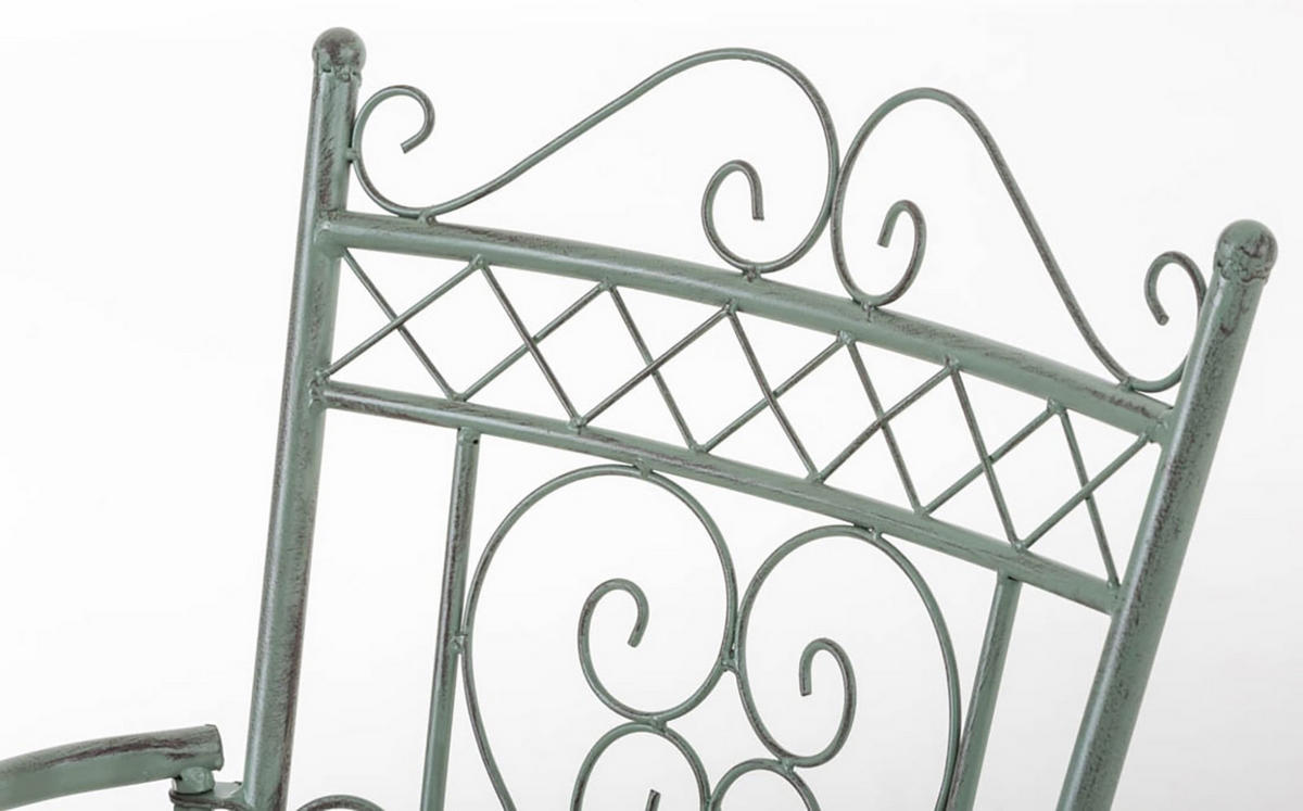 GARTENSTÜHLE Sheen - 2er Set - antik-grün - Grün, Metall (48/48/88cm) - TPFGarden