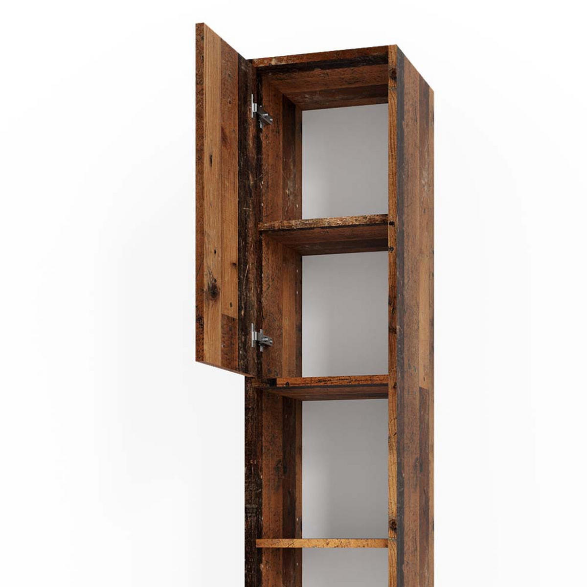 KOUPELNOVÁ SKŘÍŇKA Kiko Rustikální dub - divoký dub, kompozitní dřevo (30/190/30cm) - Vicco