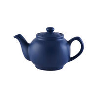 TEEKANNE 450 ml Steingut matt blau, für 2 Tassen - Blau, Keramik (0.36L) - Price & Kensington