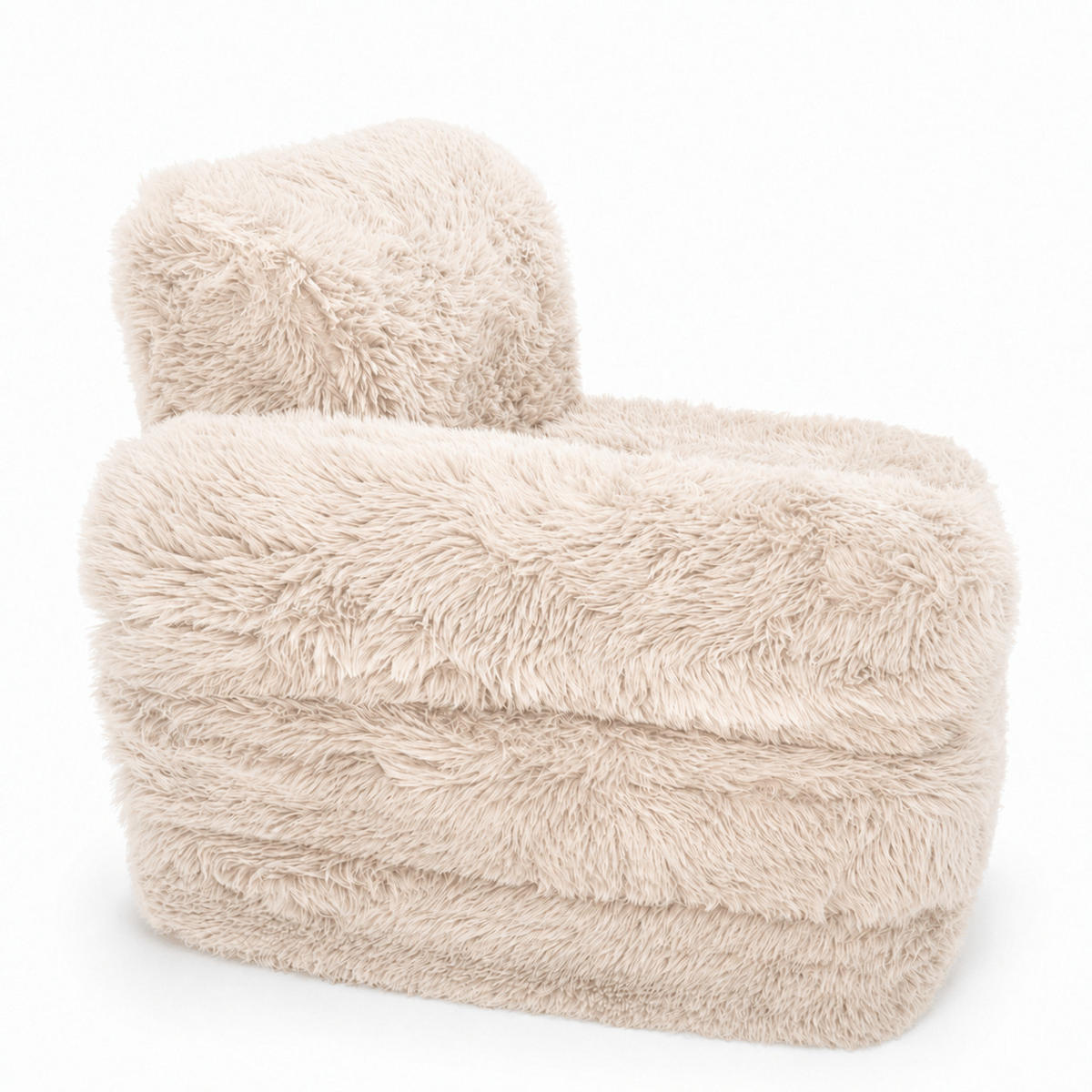 KINDERSESSEL Mammoth modular - Beige, Textil (60/24/60cm) - MeowBaby