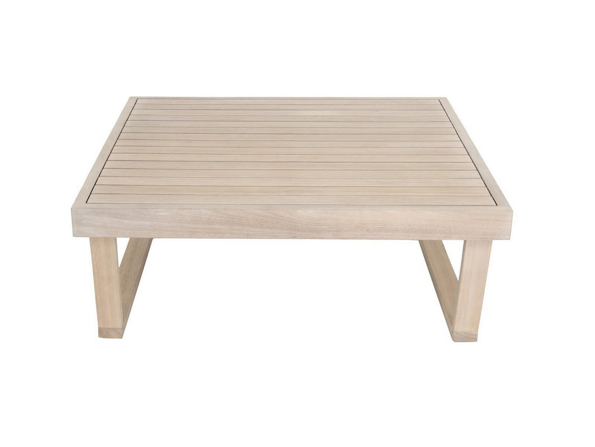 GARTEN-ECKLOUNGE Jura Grau Eukalyptus Holz FSC 100 - Braun, Kunststoff - Green Spirit