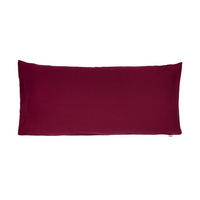 KISSENHÜLLE BasicSoft rhododendron-rot 100% Baumwoll-Jersey 40/80 cm - Weinrot, Textil (40/80cm) - beties Heimtextil