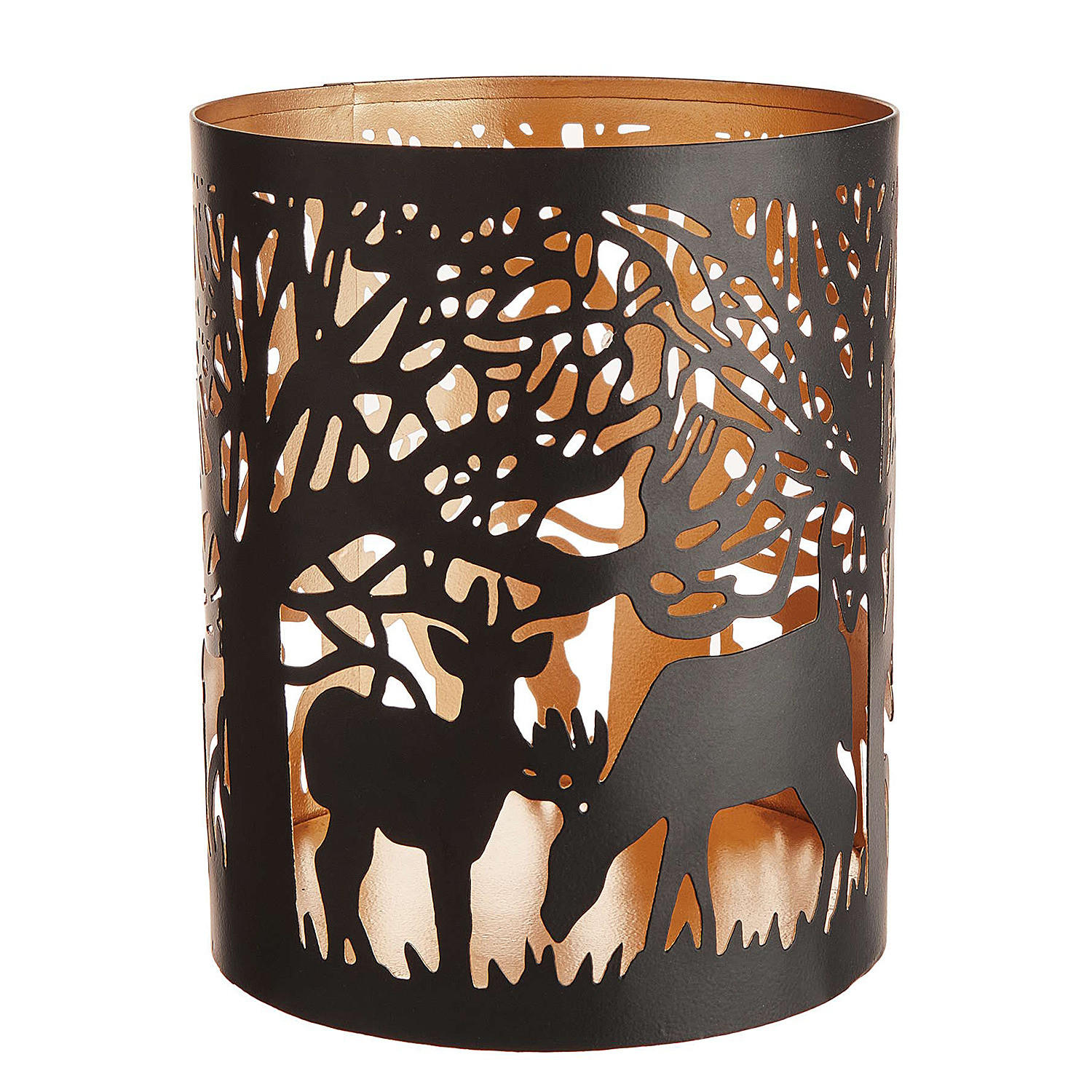 WINDLICHT Luminous - Schwarz, Metall (10/13/10cm) - Butlers