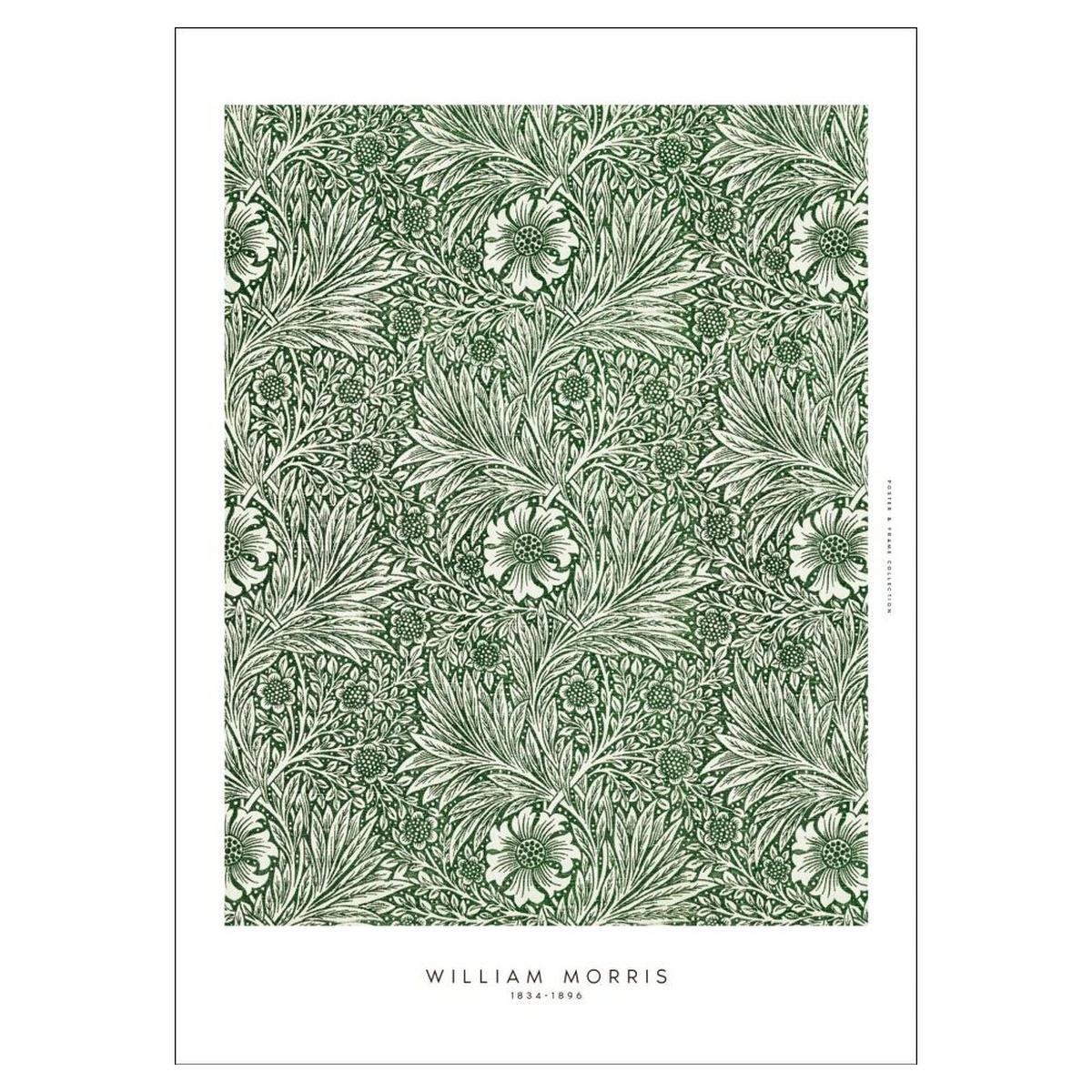 POSTER William Morris - Greens - Grün, Papier (30/40/0.1cm) - Poster&Frame