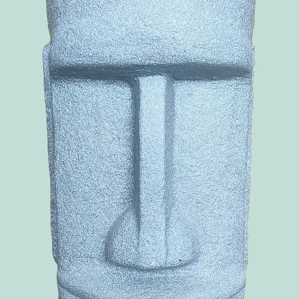 MOAISOCHA - sivá, plast (20/47/18cm) - Relaxdays