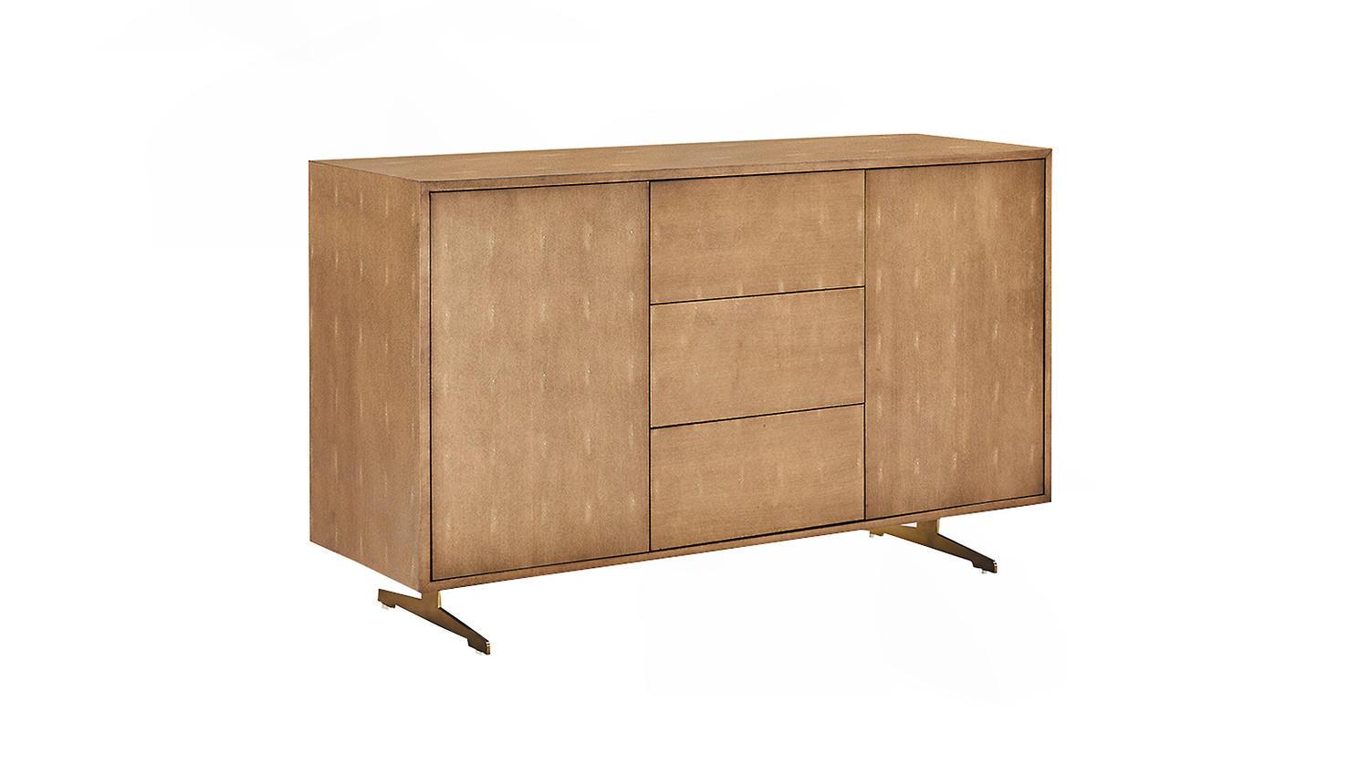 SIDEBOARD GALA Gold Holz - Goldfarben, Holz/Holzwerkstoff (140/85/40cm) - KAWOLA