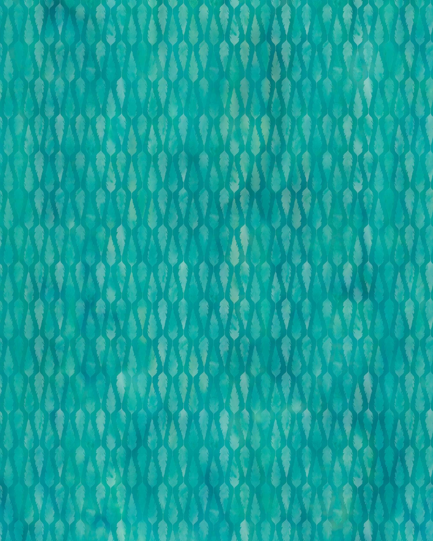 FOTOTAPETE Flamingo 200 x 250 cm - Grün, Papier (200/250cm) - Sanders & Sanders