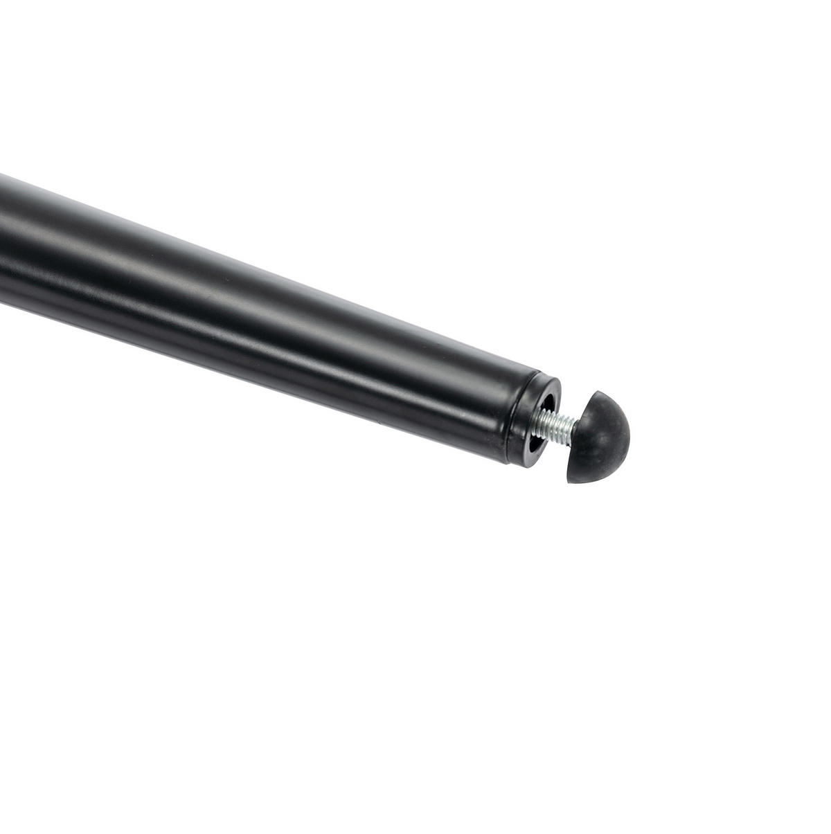 POLSTERSTUHL mit Rückenlehne Samt Grau Metallgestell - Grau, Metall (44/84/47.2cm) - Meubliv
