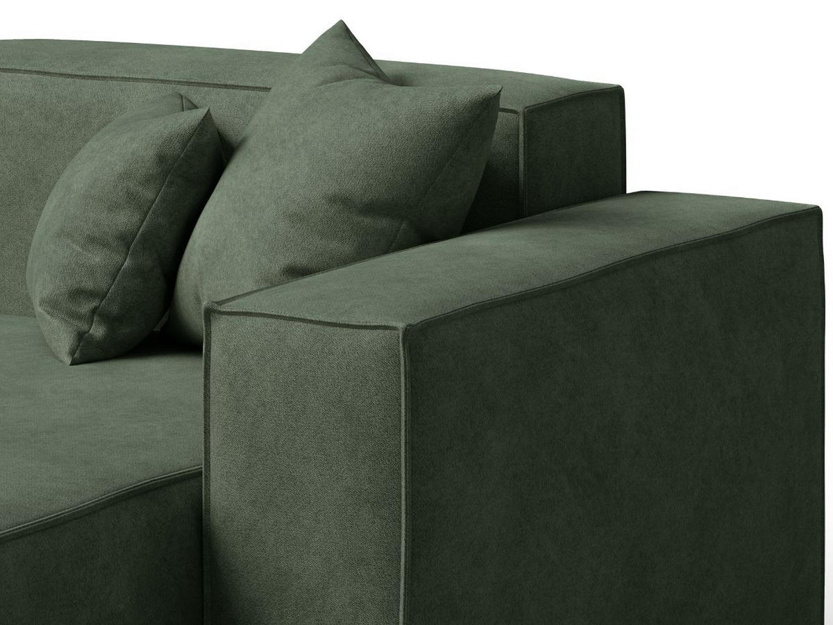 ECKSOFA Arizona Grün Rechts - Grün, Holz/Textil (265/180cm) - Graingold