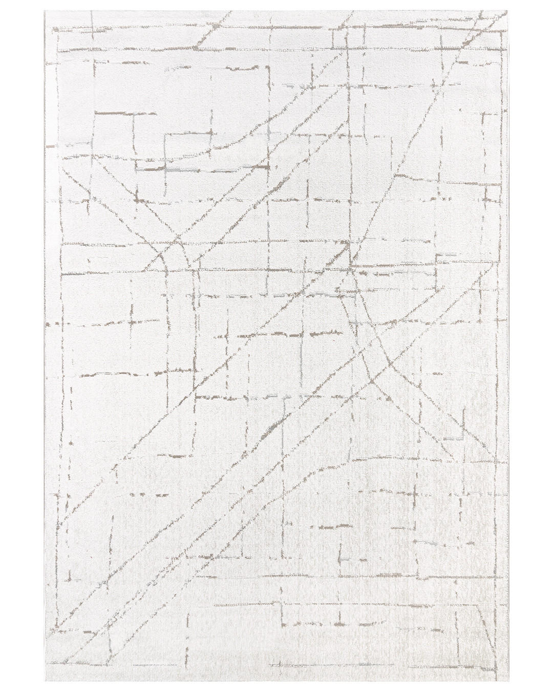 TEPPICH Mataro Senda Mazovia 160x230cm Beige Braun Abstrakt Kurzflor - Braun, Textil (160/230cm) - Mazovia