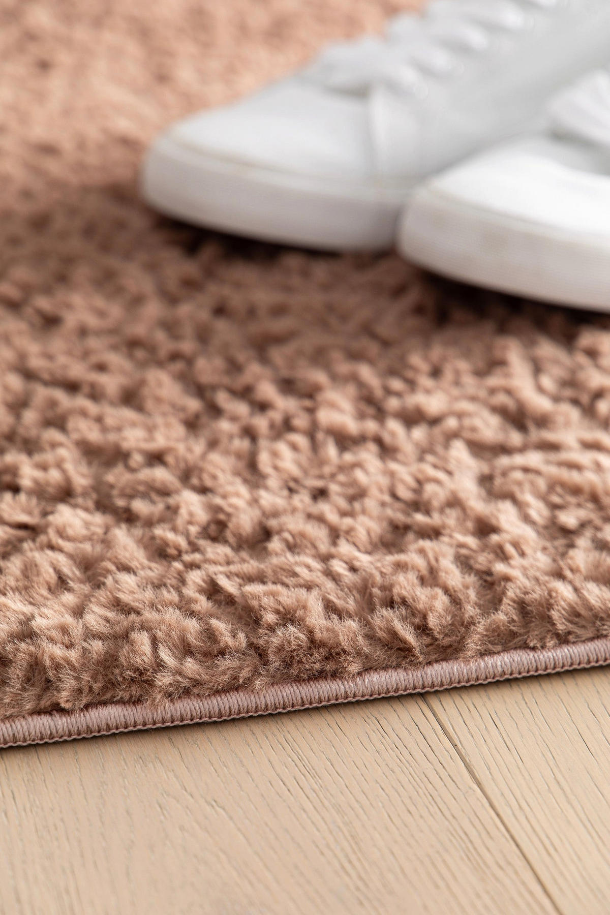 TEPPICH, Ultraweicher im zeitgenössischen Stil bruin - Braun, Textil (120/160cm) - AFK Living