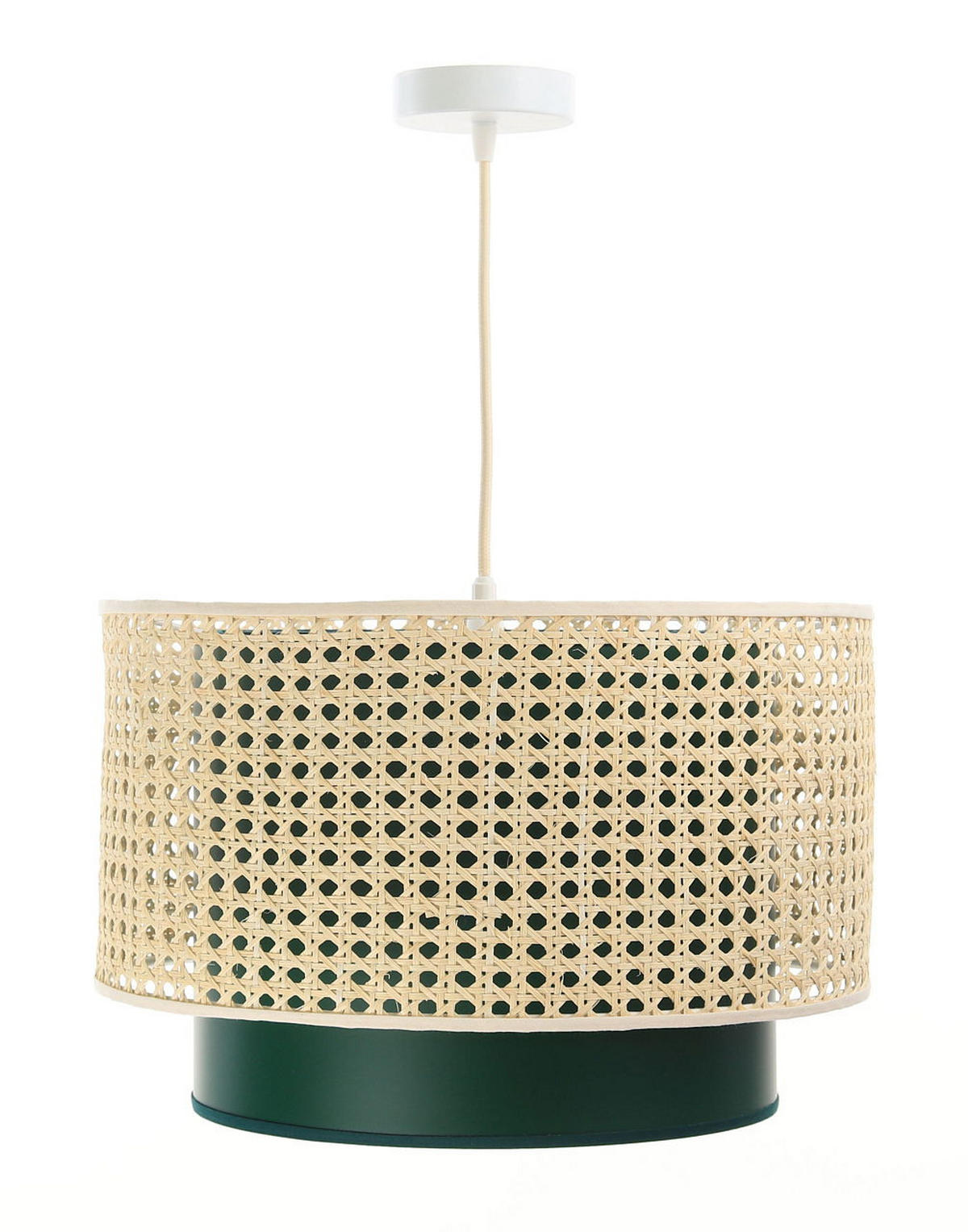 HÄNGELEUCHTE Beige 50/30 cm - Beige, Kunststoff (50/1/30cm) - ONZENO