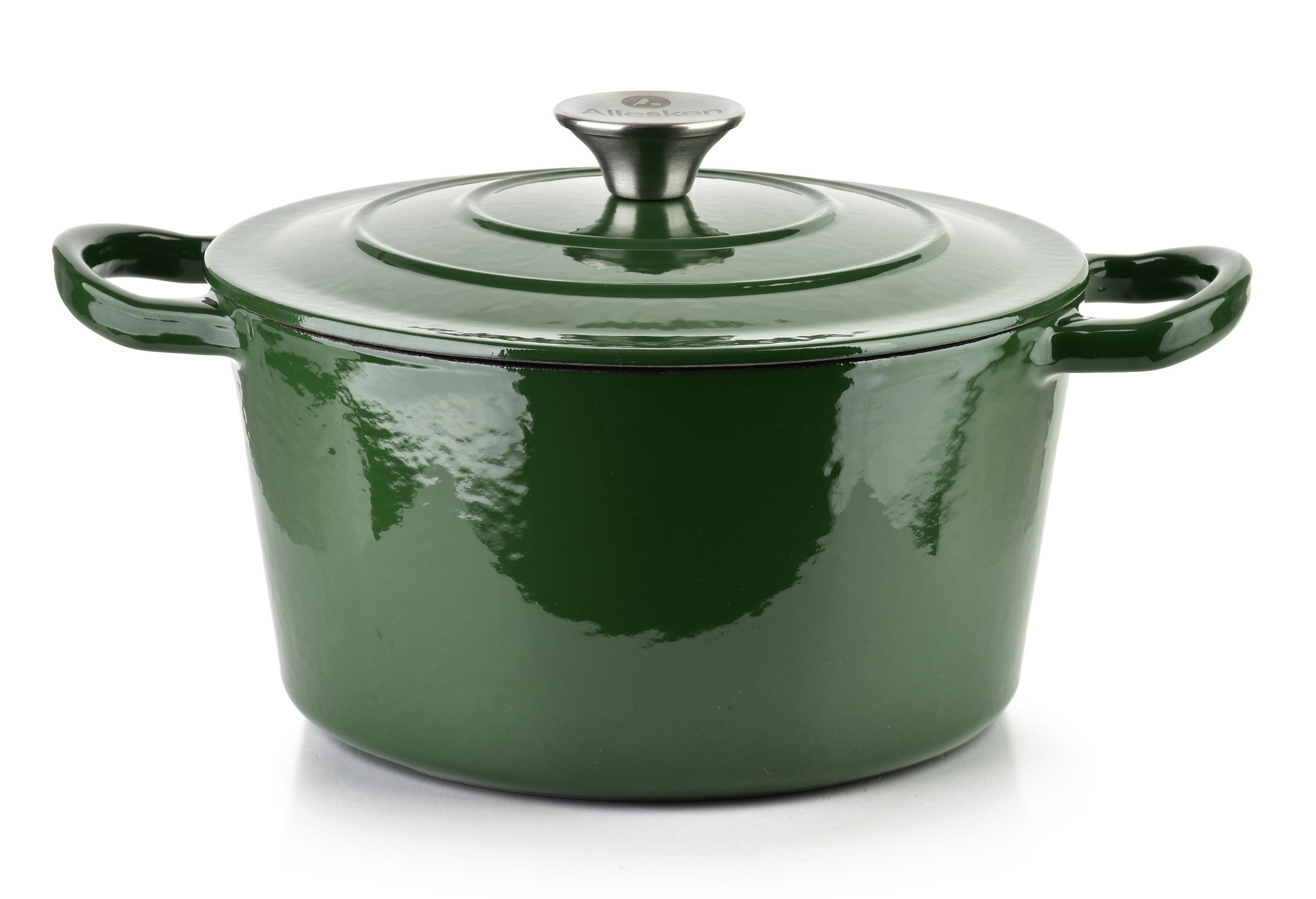 BRATPFANNE Verdeluxe Grün 24x31xh17 cm Metall - Grün, Metall (24/31/17cm) - Mondex