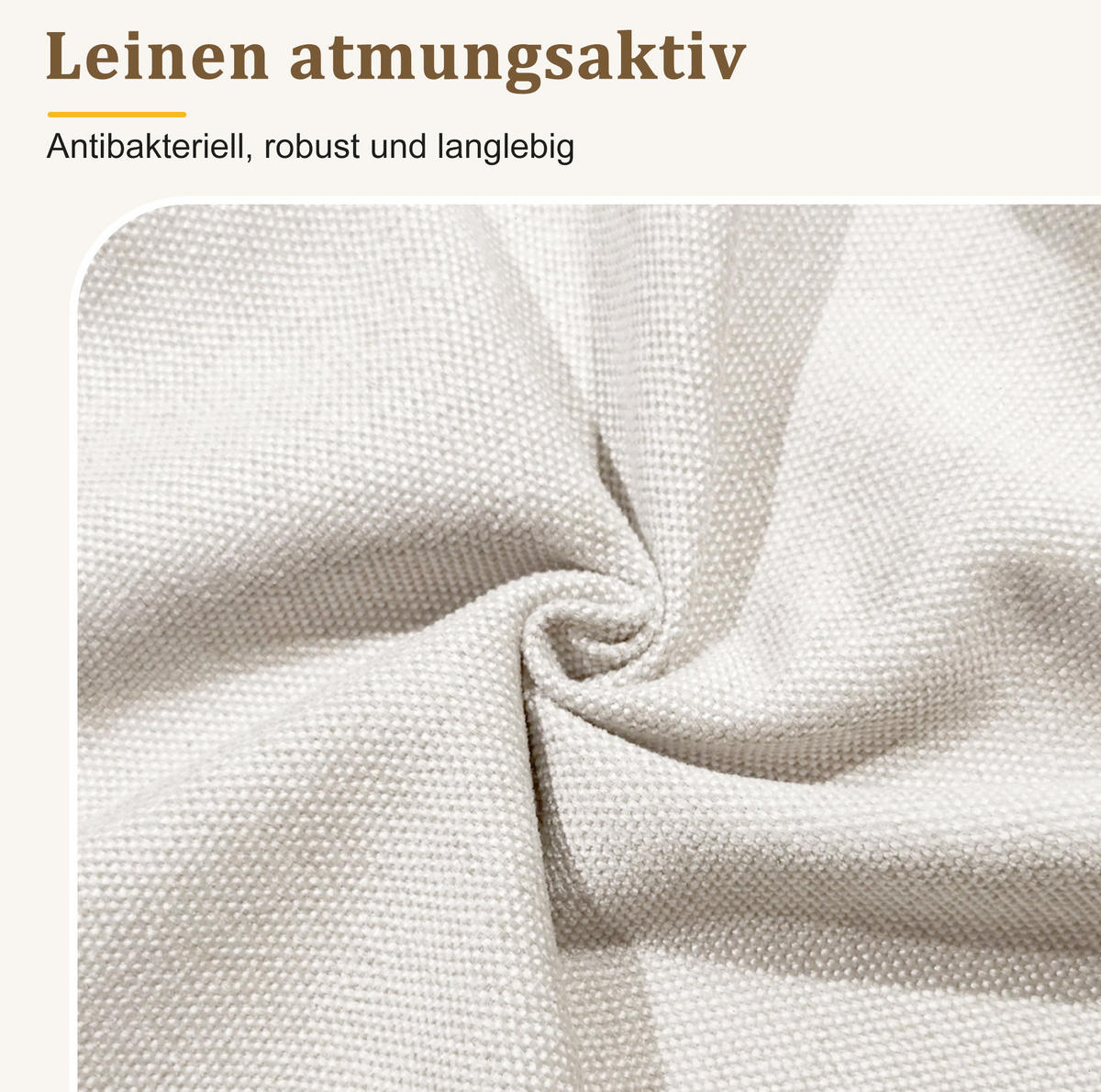 KINDERBETT 90/200 cm Beige aus Leinenstoff mit Lattenrost und Stauraum - Beige, Textil (90/200cm) - OKWISH