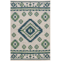 IN- UND OUTDOOR TEPPICH CARPETTO VINTAGE - Petrol, Textil (160/235cm) - Pergamon