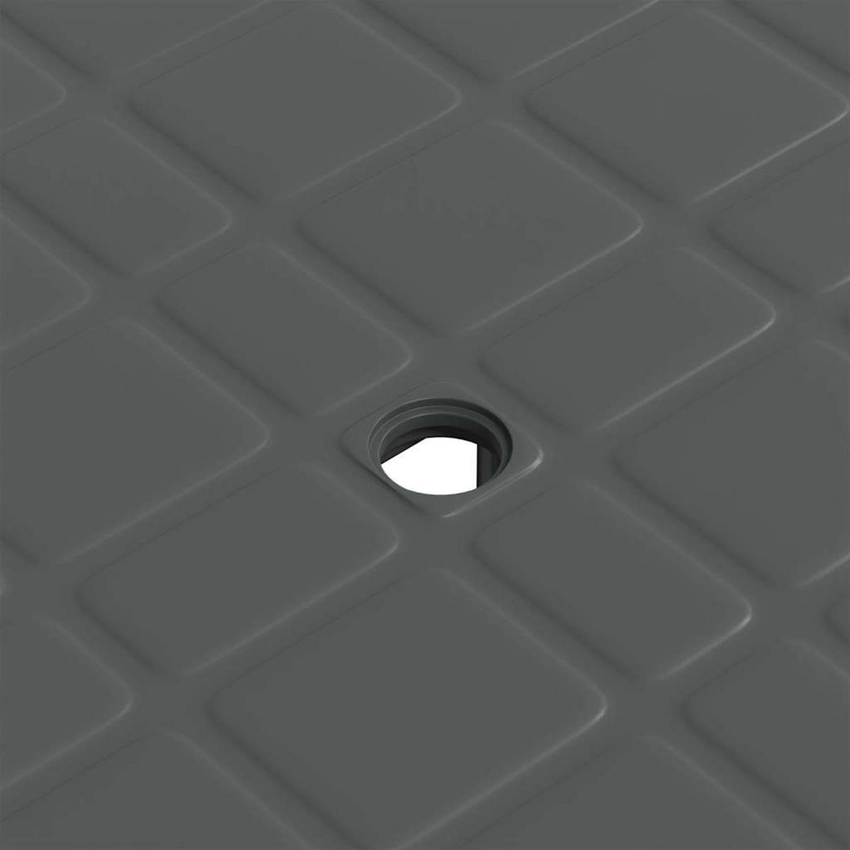 GARTENTISCH Anthrazit 80/75/72 Cm Kunststoff - Anthrazit, Kunststoff (80/75/72cm) - vidaXL