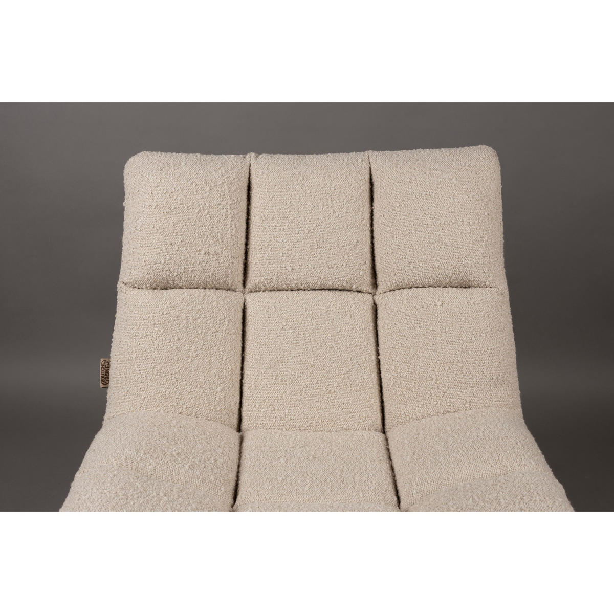 SESSEL Bar Bouclé Beige - Beige, Textil (66/78/81cm) - Dutchbone