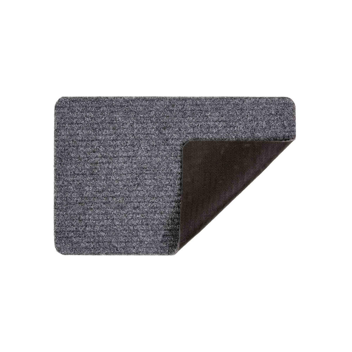FUSSMATTE INNEN RB 2ER SET - Grau, Textil (40/60cm) - Astra
