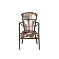 GARTENSTUHL - Braun - Aluminium - 55 x 60 x 63 cm - Braun, Metall (55/60/63cm) - home24