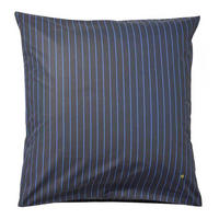 KISSENBEZUG Line blau 65 x 65 cm - Blau, Textil (65/65cm)