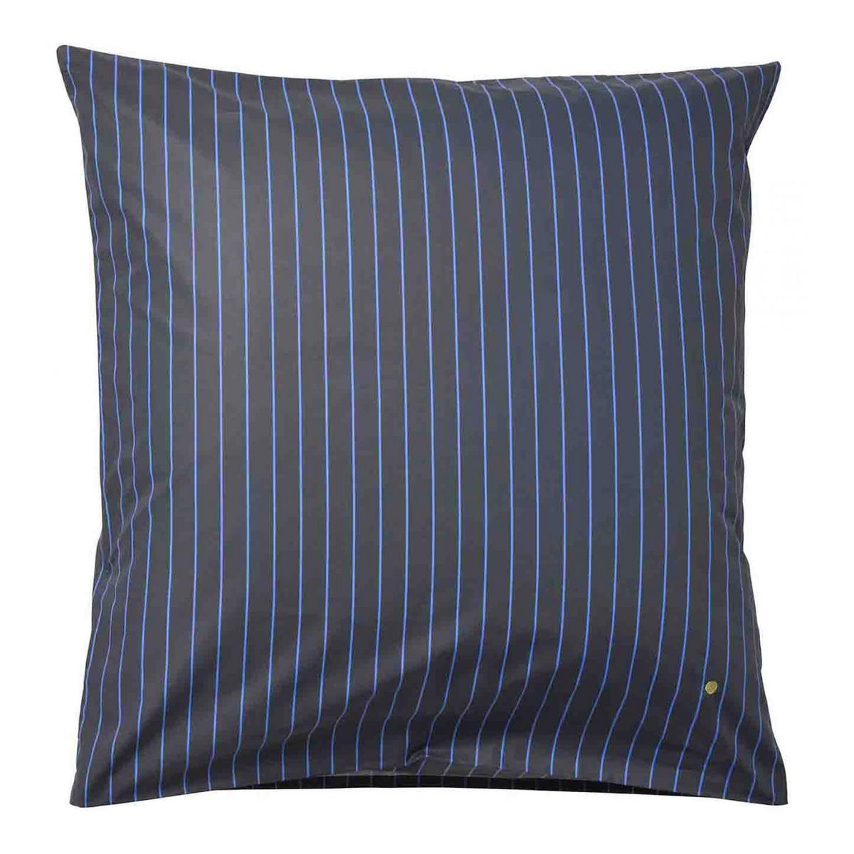 KISSENBEZUG Line blau 65 x 65 cm - Blau, Textil (65/65cm)