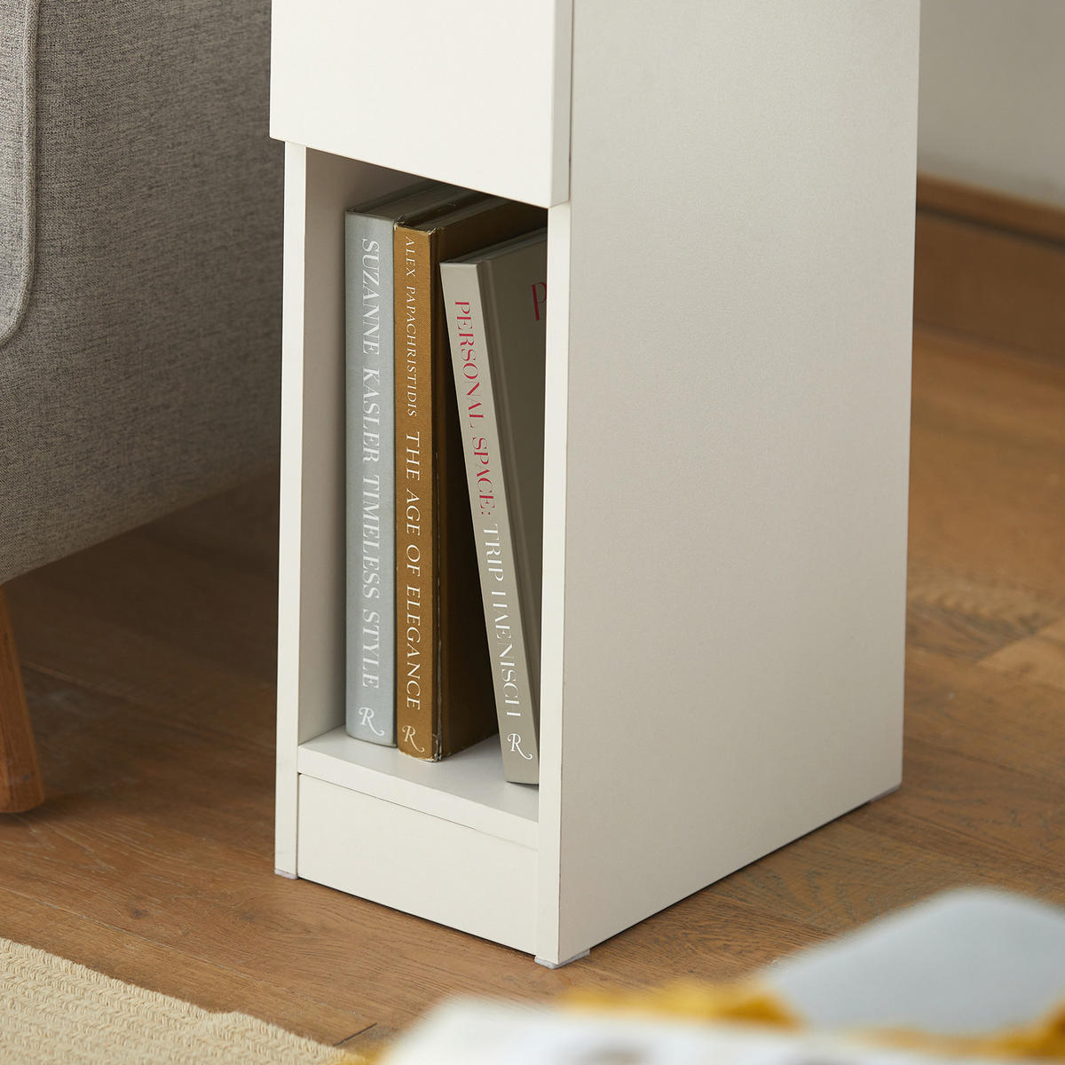 NACHTTISCH Weiß - Weiß (35.0/20.0/60.0cm) - SoBuy