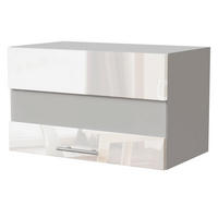 KLAPPHÄNGESCHRANK Essen W4BS/60/LAM Weiß Hochglanz / Weiß Matt 60 / 32,5 / 36cm - Weiß Hochglanz/Weiß, Holz/Holzwerkstoff (60/36/32.5cm) - Feldmann-Wohnen