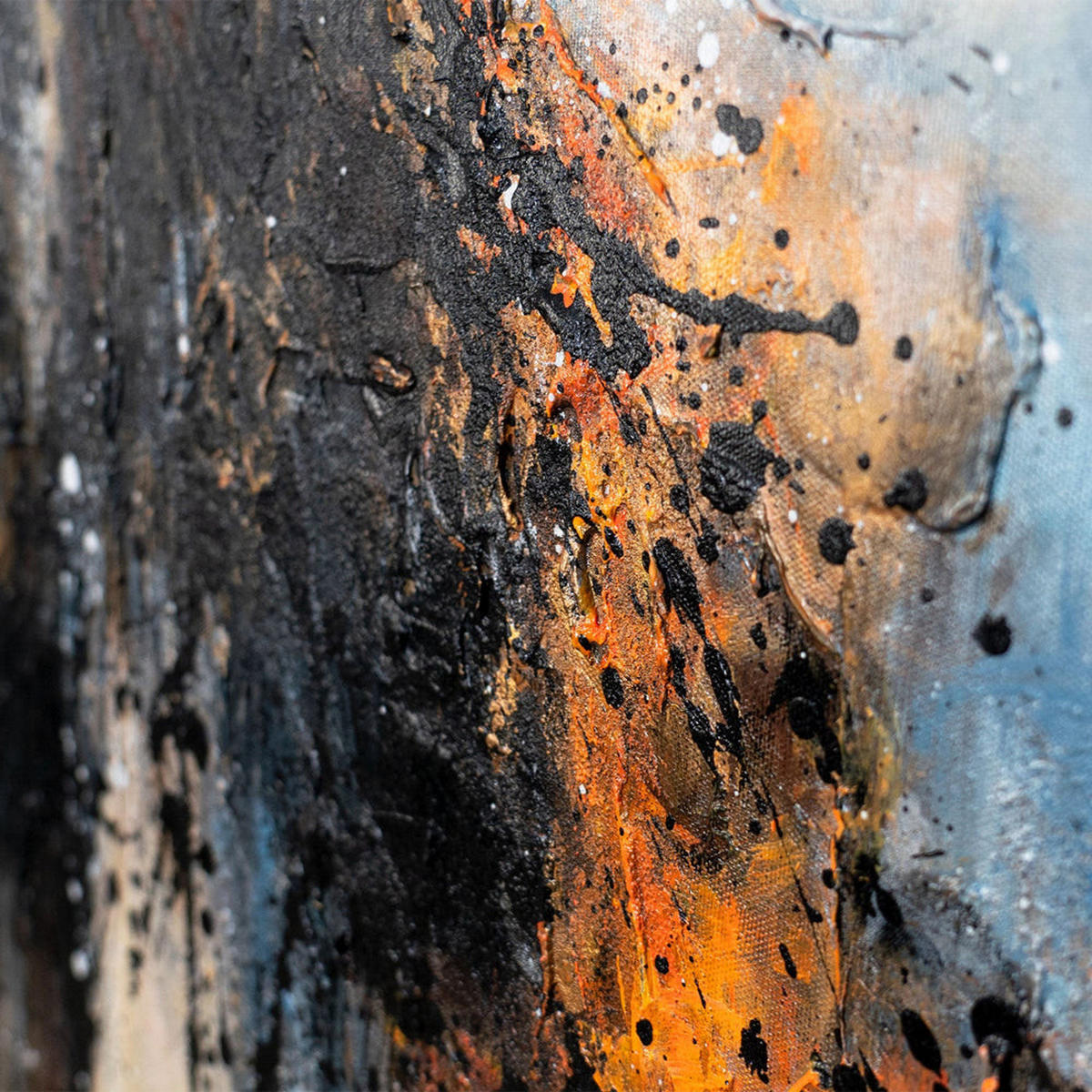 GEMÄLDE Element der Weiblichkeit Schattenfugenrahmen Grau 120x80 cm - Grau, Holz (120/80cm) - YS-art gallery