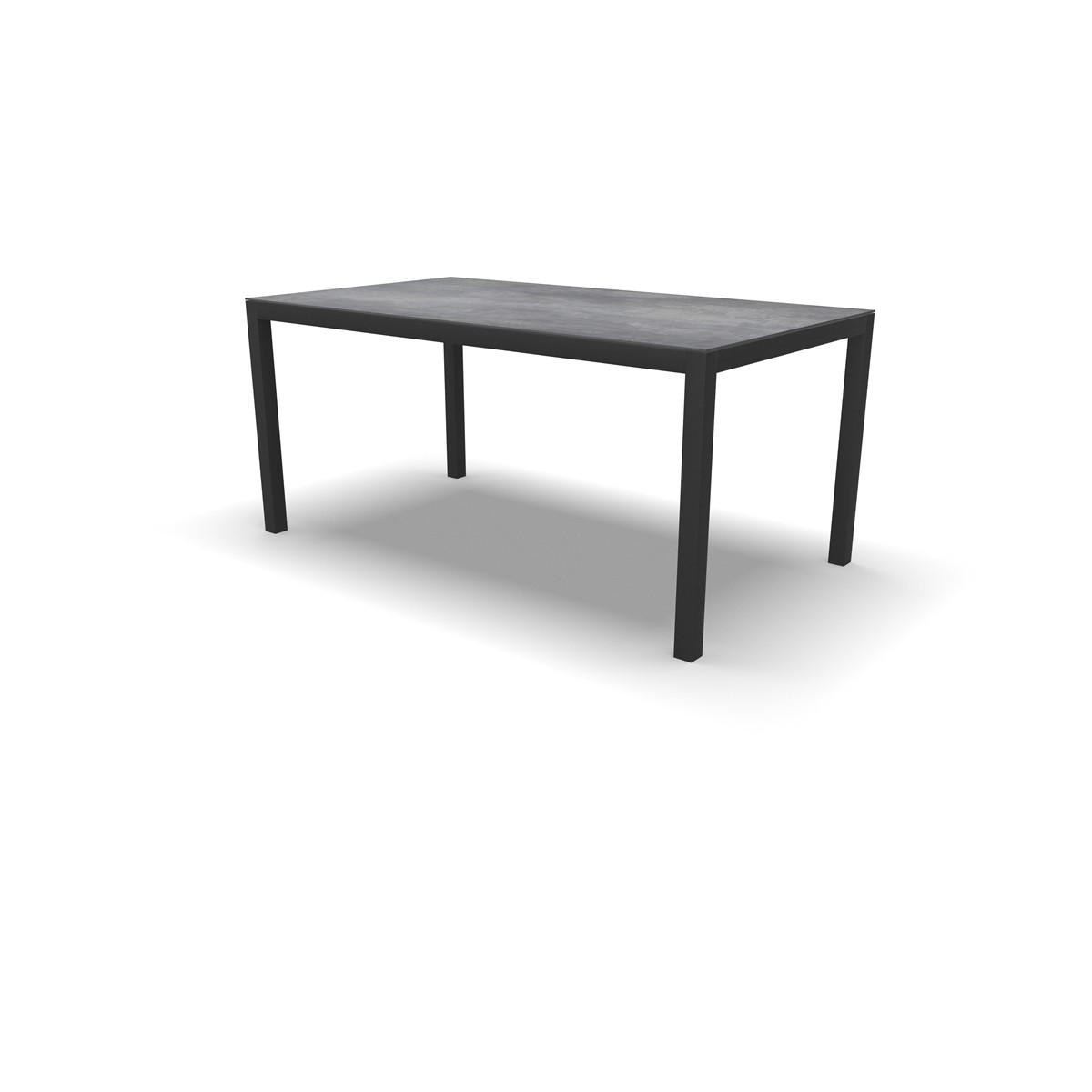GARTENTISCH Lagos - Grau - 160/90/74 cm - Grau, Metall (160/90/74cm) - Lesli Living