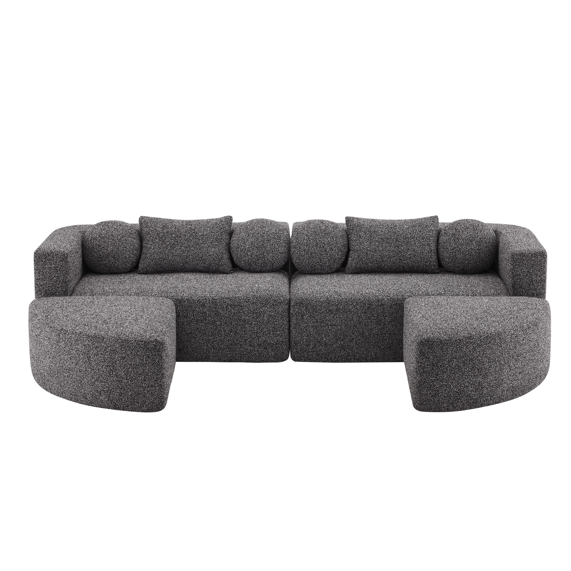 XXXLutz Schlafsofa Schwarz 165x68x292 cm