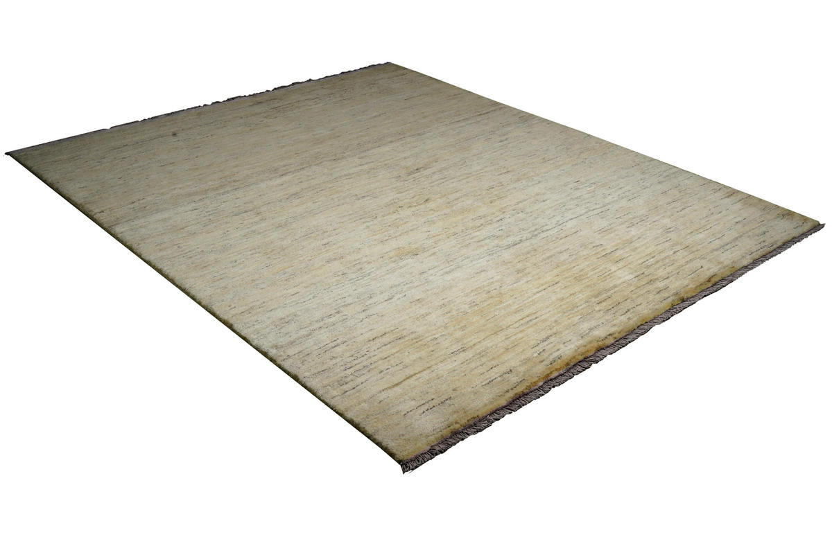 TEPPICH Gabbeh Beige 251/165 cm Schurwolle - Beige, Textil (165/251cm) - Looma