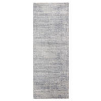 GLANZEFFEKT-TEPPICH Silber 80x300 cm - Silberfarben, Textil (80/300cm) - Tesso Living