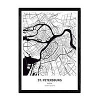 POSTER St. Petersburg - Russland A3 Rahmenlos - Klar, Papier (29.7/5/42cm) - Nacnic