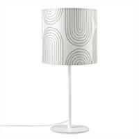 TISCHLAMPE Luca Tl Pil 006 - Weiß, Metall (18/18/36.5cm) - Paco Home