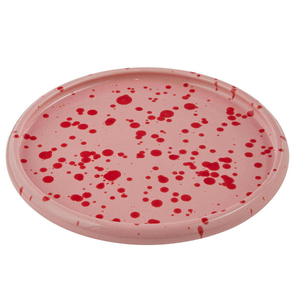 FRÜHSTÜCKSTELLER Boogy Splash - Rosa, Keramik (21/21/2.3cm) - Butlers